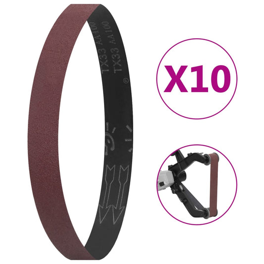 Hiomanauhat 10 kpl P180 40x760 mm - Harrastajankoti.fi