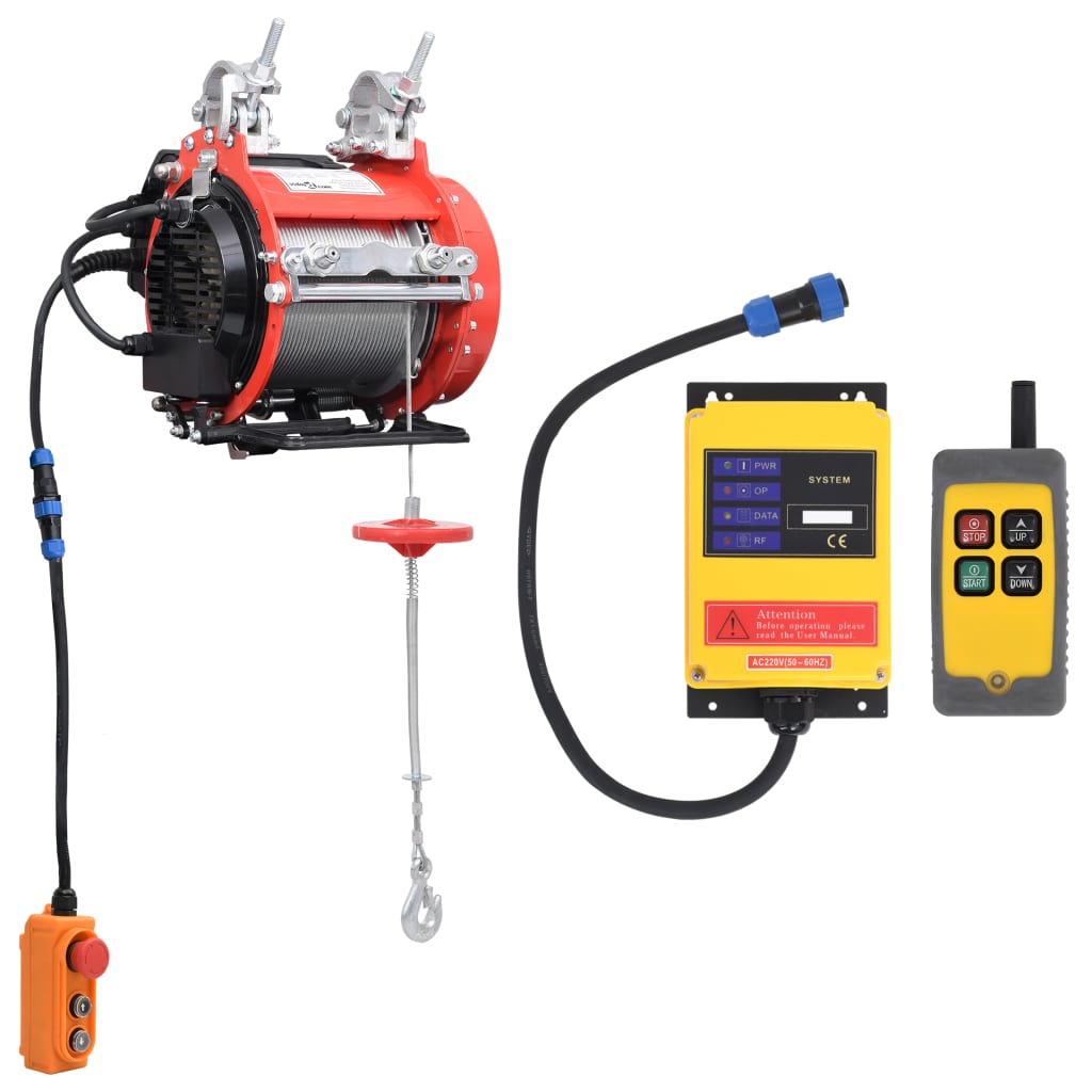 Sähkökäyttöinen telinenostin 800 kg kaukosäätimellä - Harrastajankoti.fi