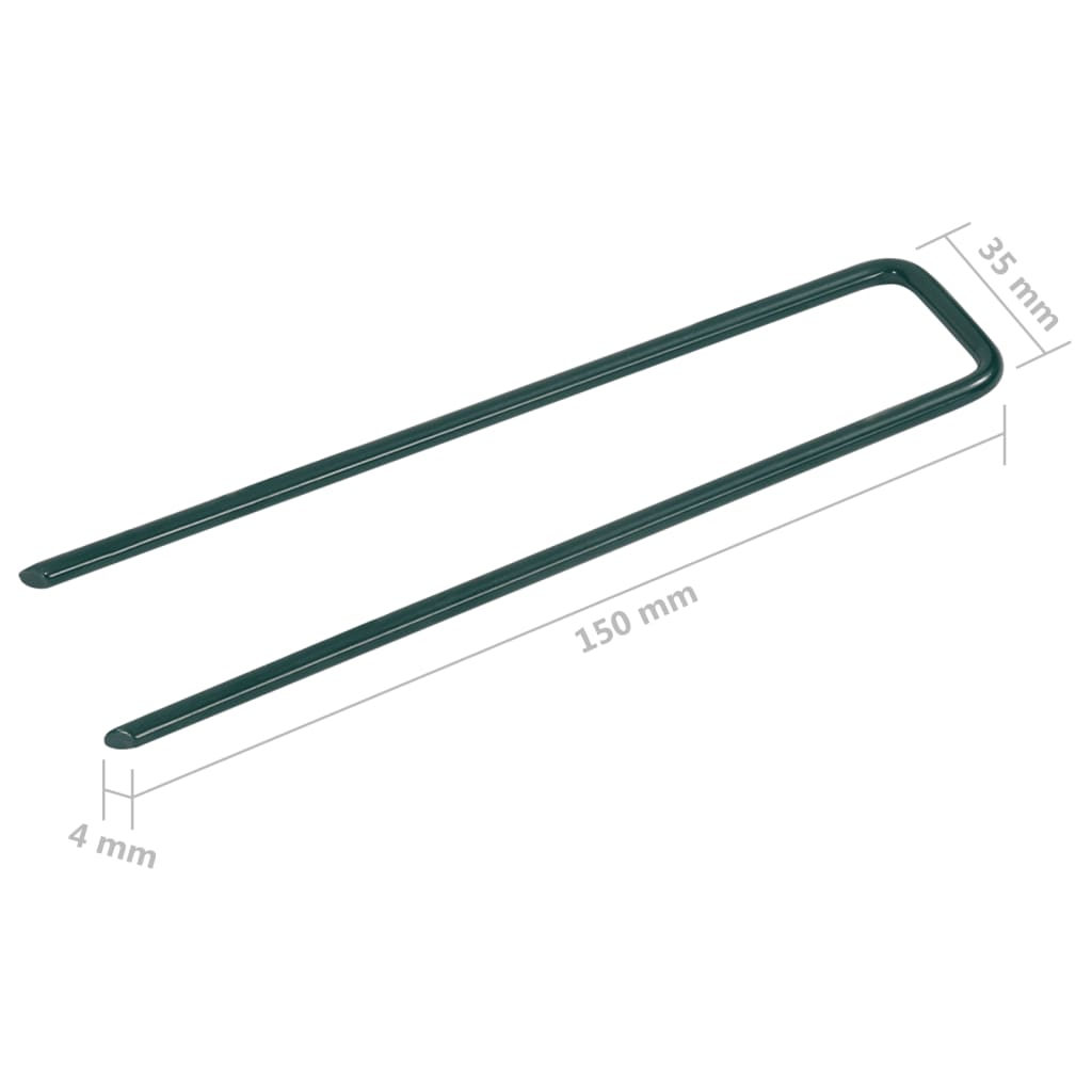 Keinonurmen naulat 50 kpl U-muoto rauta - Harrastajankoti.fi