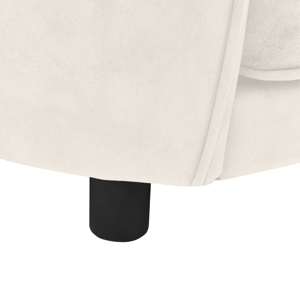 Koiran sohva kerma 69x49x40 cm plyysi - Harrastajankoti.fi