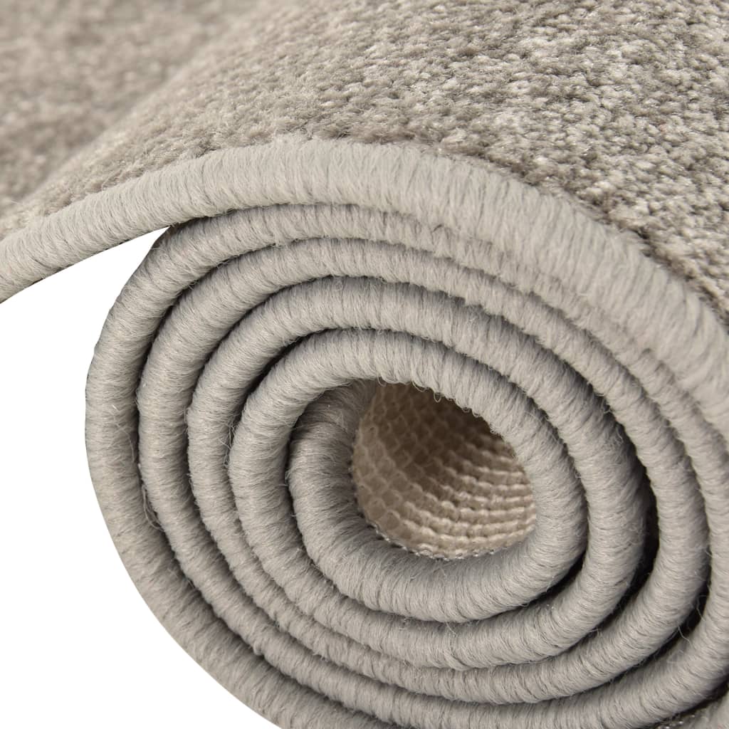 Makuuhuoneen matot Shaggy korkea nukka 3 kpl harmaa - Harrastajankoti.fi