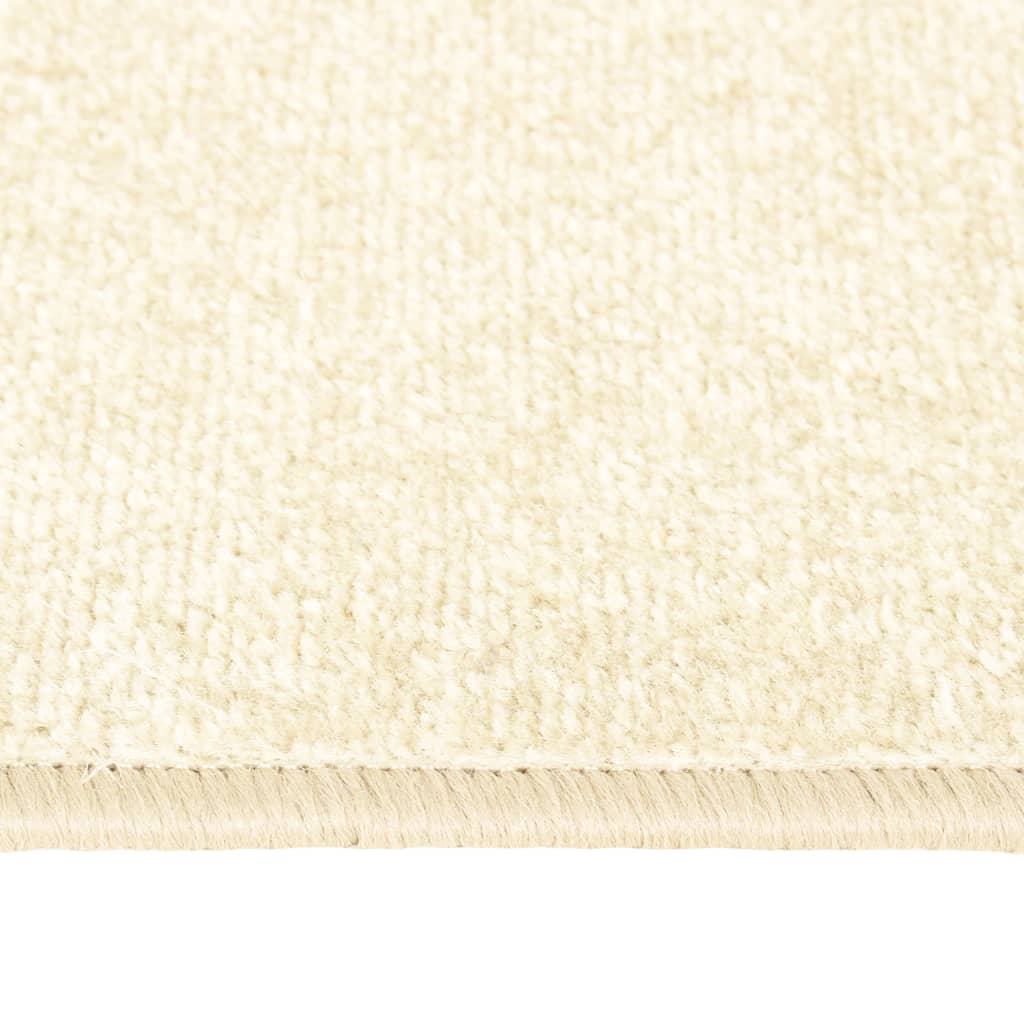 Makuuhuoneen matot Shaggy korkea nukka 3 kpl kerma - Harrastajankoti.fi