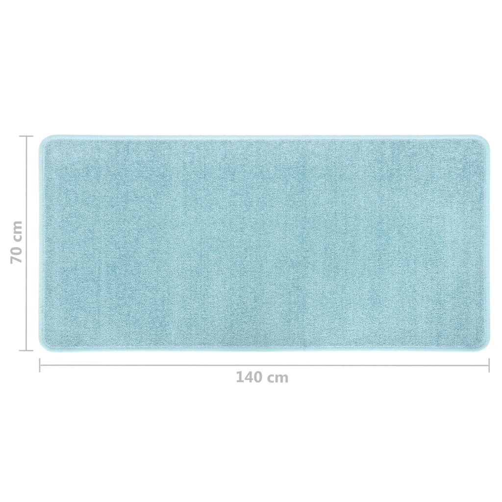 Makuuhuoneen matot Shaggy korkea nukka 3 kpl turkoosi - Harrastajankoti.fi