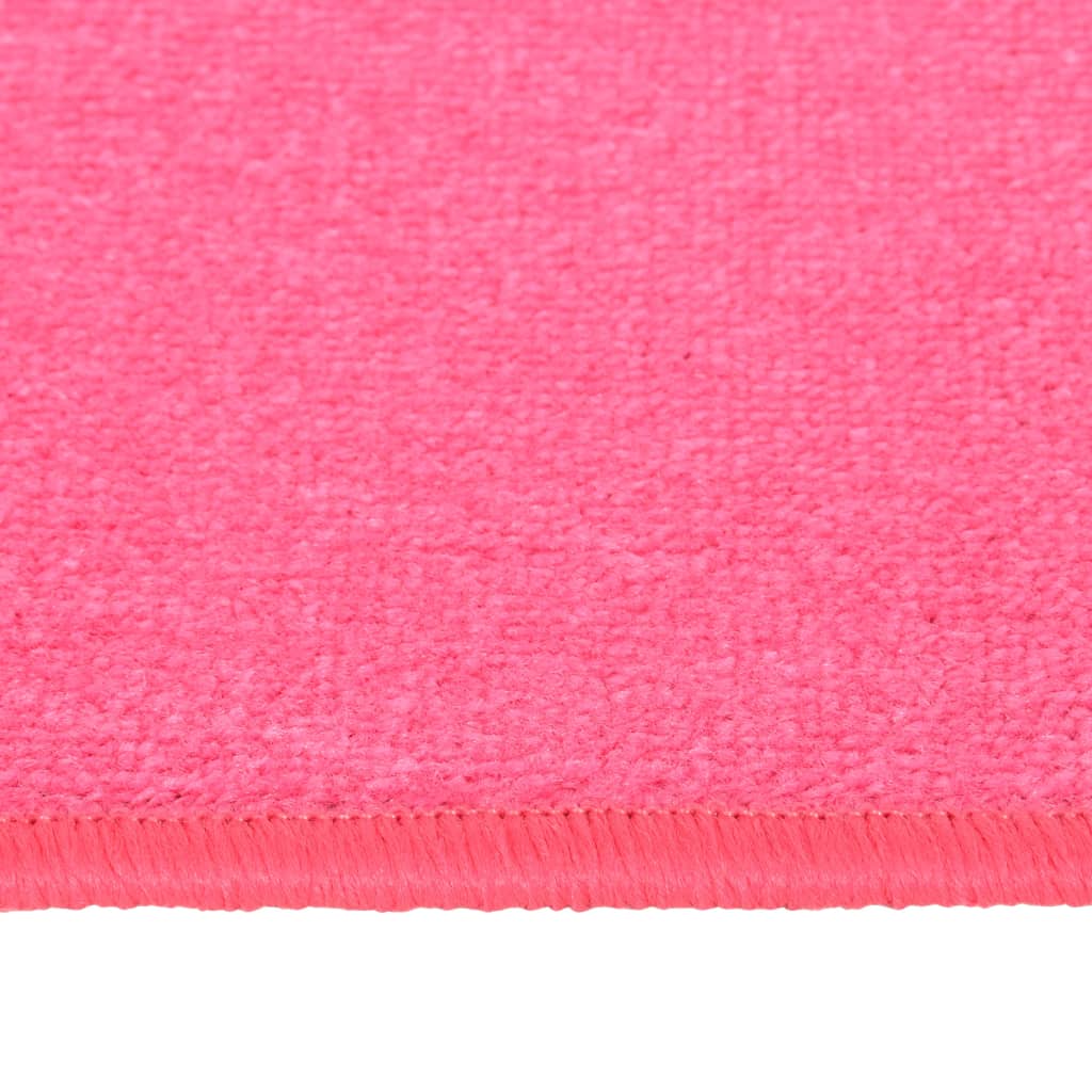 Makuuhuoneen matot Shaggy korkea nukka 3 kpl pinkki - Harrastajankoti.fi