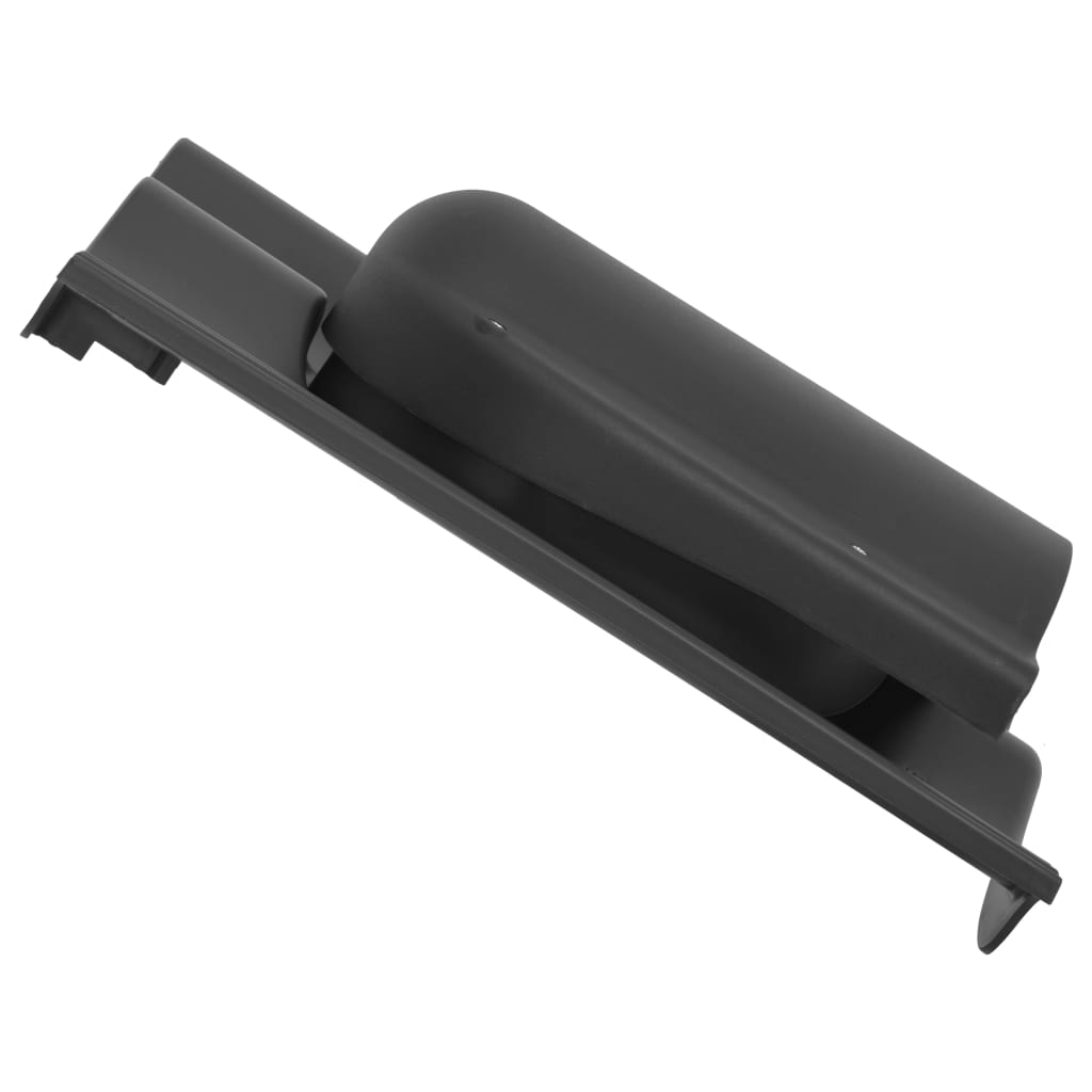 Kattopoistoputki litteä musta - Harrastajankoti.fi