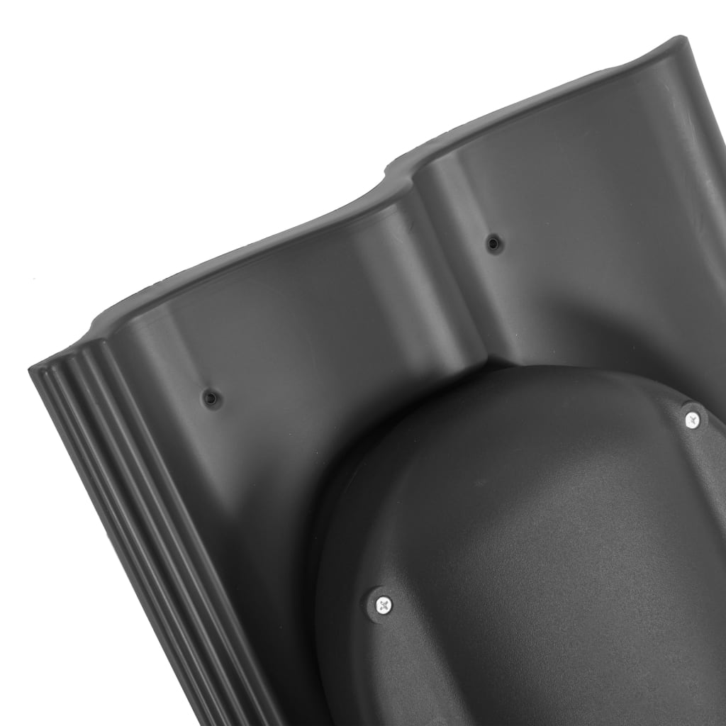 Kattopoistoputki litteä musta - Harrastajankoti.fi