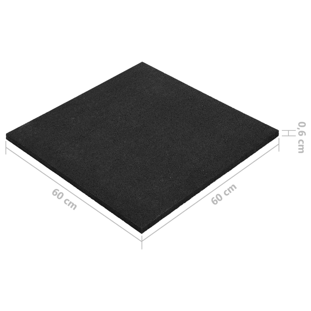 Tärinää vaimentava pesukoneen alusmatto musta 60x60x0,6 cm - Harrastajankoti.fi