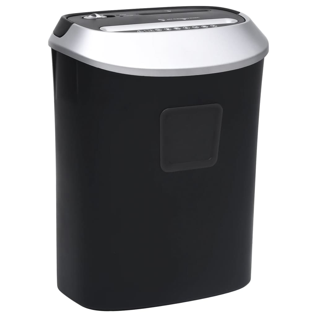 Paperisilppuri 10 arkkia ristileikkaus musta - Harrastajankoti.fi