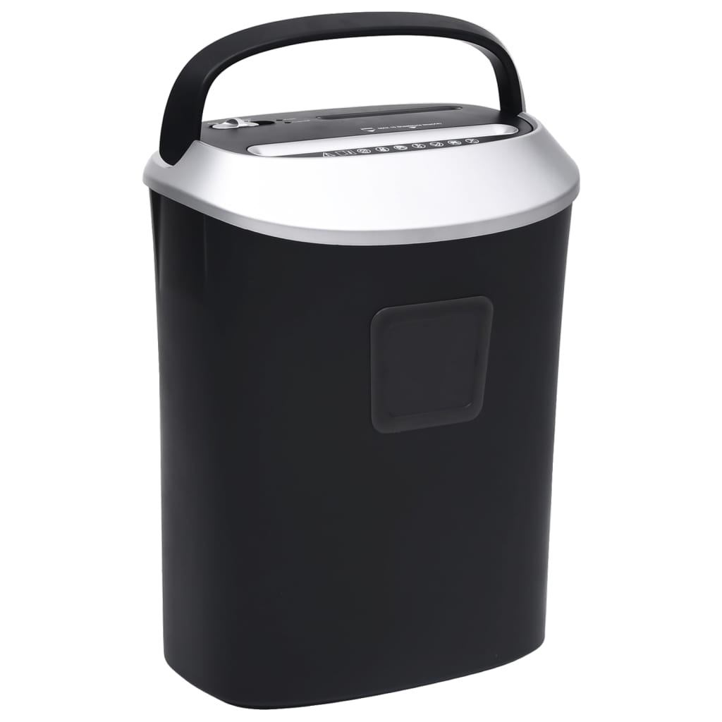 Paperisilppuri 10 arkkia ristileikkaus musta - Harrastajankoti.fi