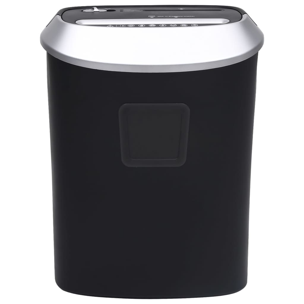 Paperisilppuri 10 arkkia ristileikkaus musta - Harrastajankoti.fi