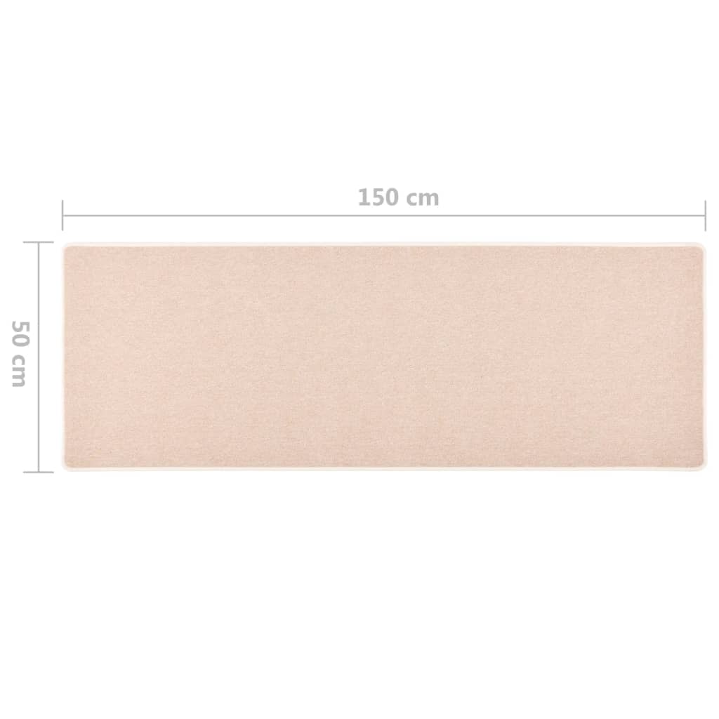 Käytävämatto vaaleanruskea 50x150 cm - Harrastajankoti.fi