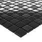 Mosaiikkilaatat 22 kpl kiiltävä musta 30x30 cm lasi - Harrastajankoti.fi