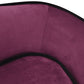 Koiran sohva viininpunainen 67x47x36 cm plyysi - Harrastajankoti.fi