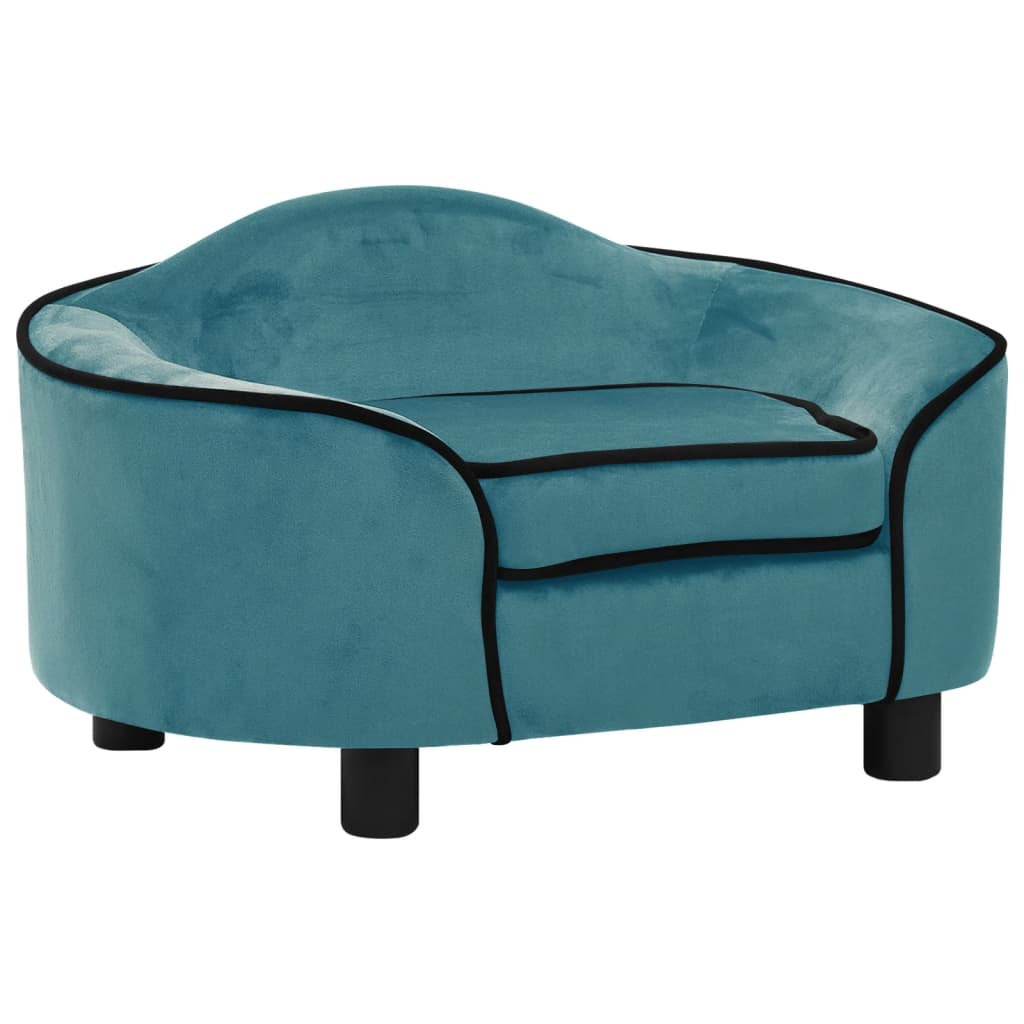 Koiran sohva turkoosi 67x47x36 cm plyysi - Harrastajankoti.fi