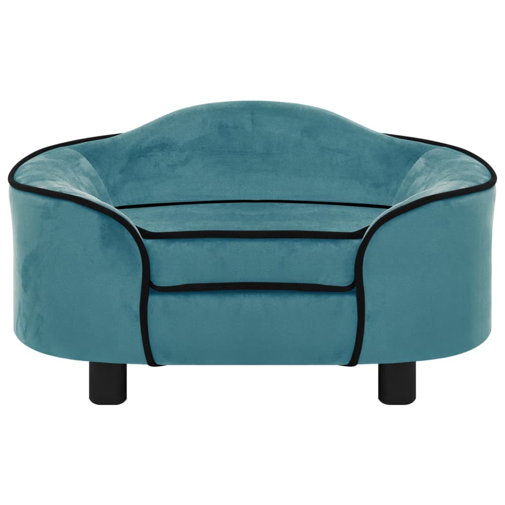 Koiran sohva turkoosi 67x47x36 cm plyysi - Harrastajankoti.fi