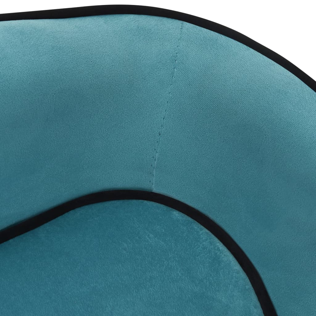 Koiran sohva turkoosi 67x47x36 cm plyysi - Harrastajankoti.fi