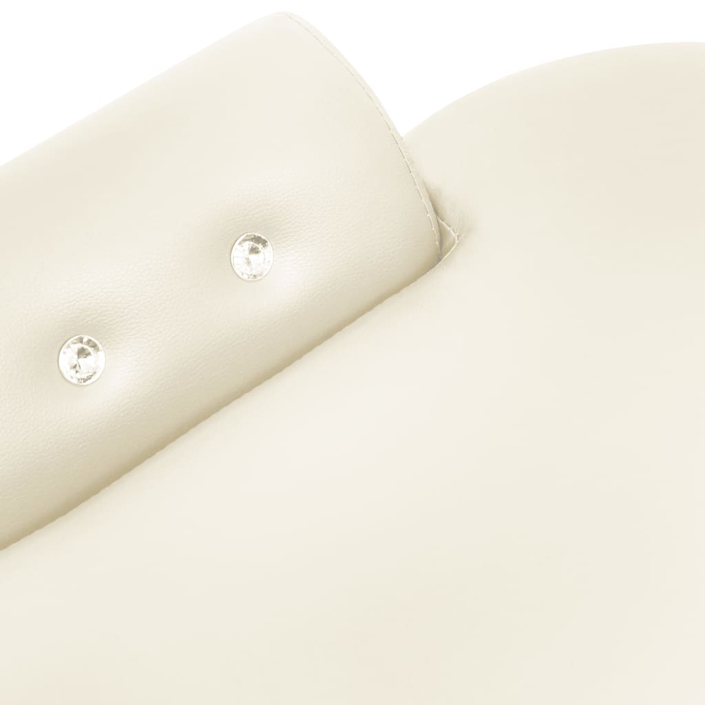 Koiran sohva kerma 83x45x42 cm keinonahka - Harrastajankoti.fi