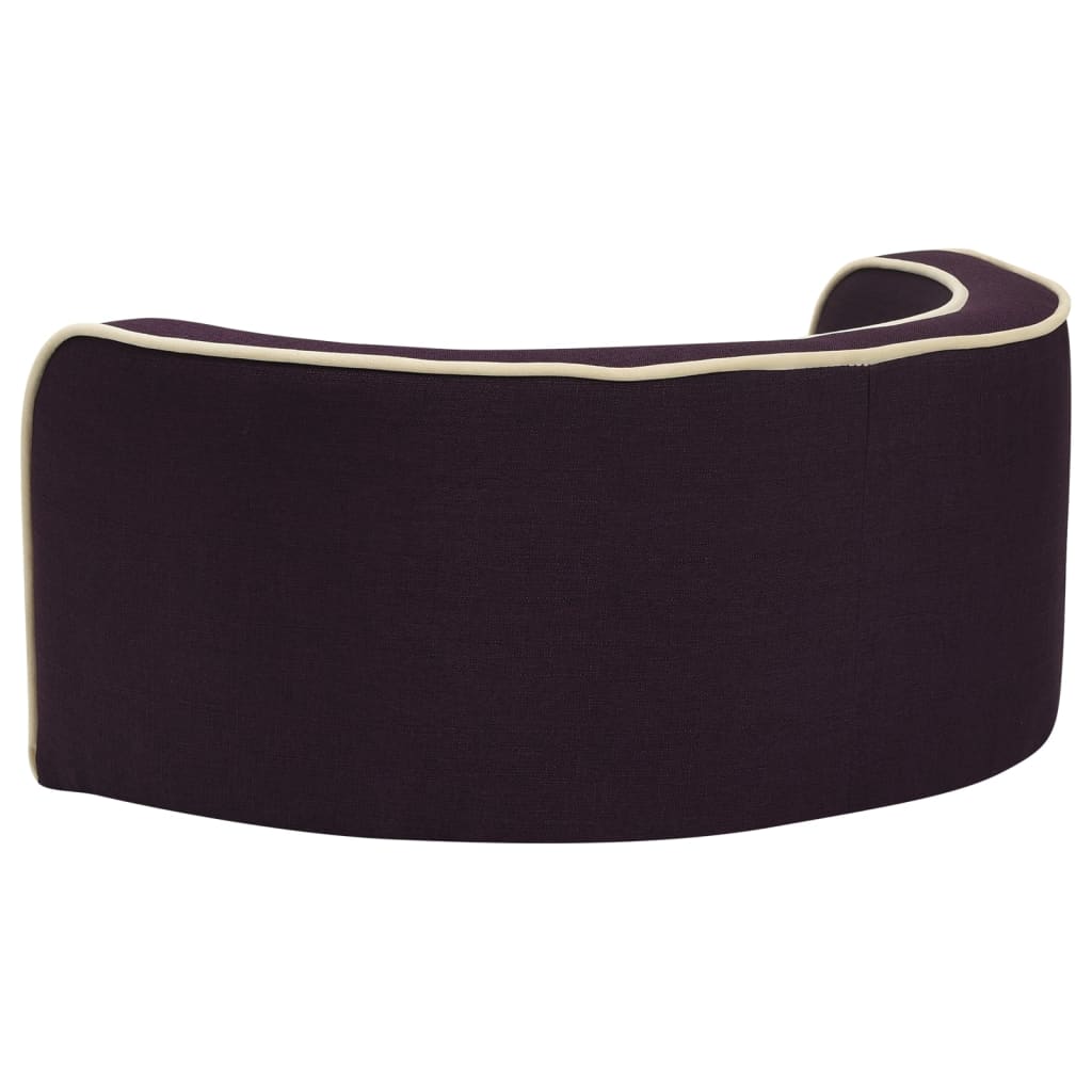 Taitettava koiran sohva viininp. 76x71x30cm pellava pestävä - Harrastajankoti.fi