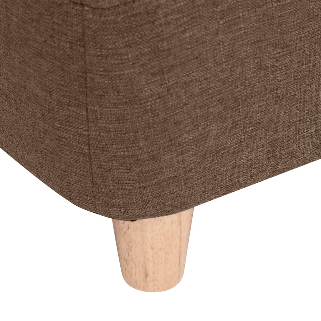 Koiran sohva ruskea 60x37x39 cm pellava - Harrastajankoti.fi