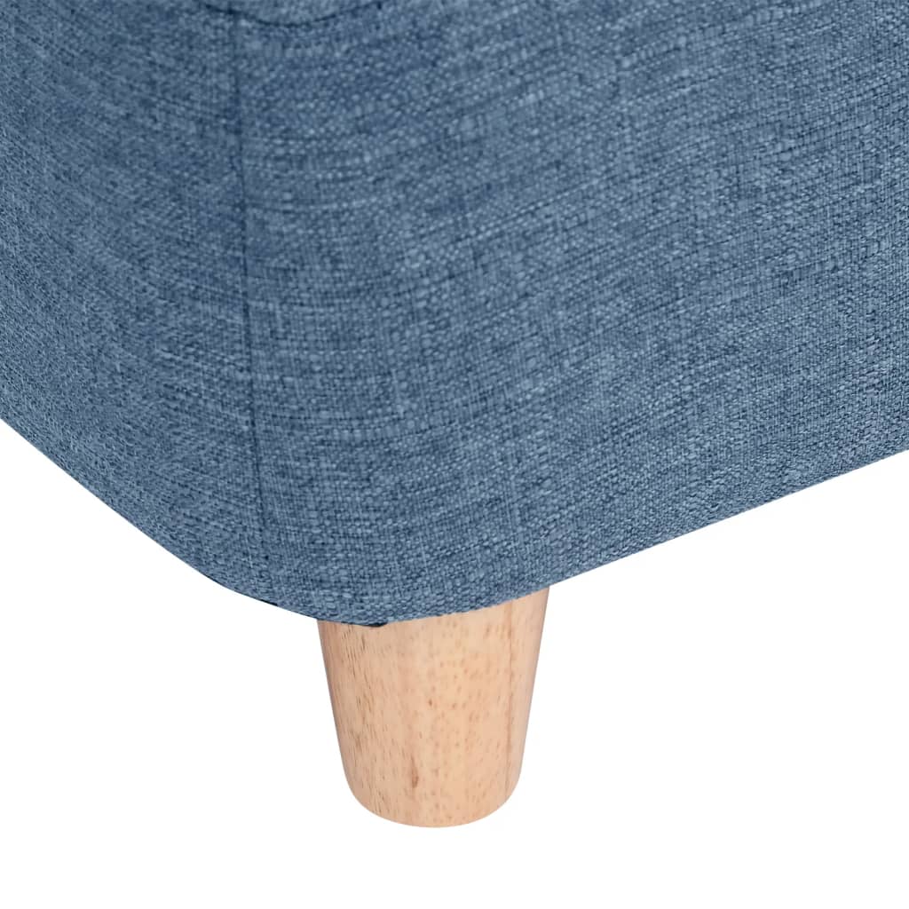 Koiran sohva sininen 60x37x39 cm pellava - Harrastajankoti.fi