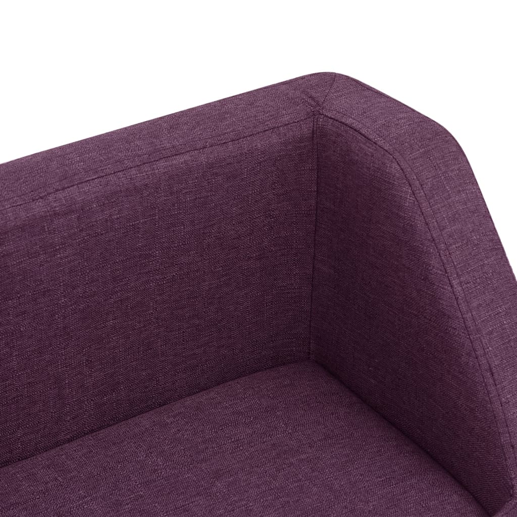 Koiran sohva viininpunainen 60x37x39 cm pellava - Harrastajankoti.fi