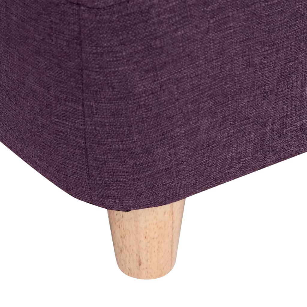 Koiran sohva viininpunainen 60x37x39 cm pellava - Harrastajankoti.fi