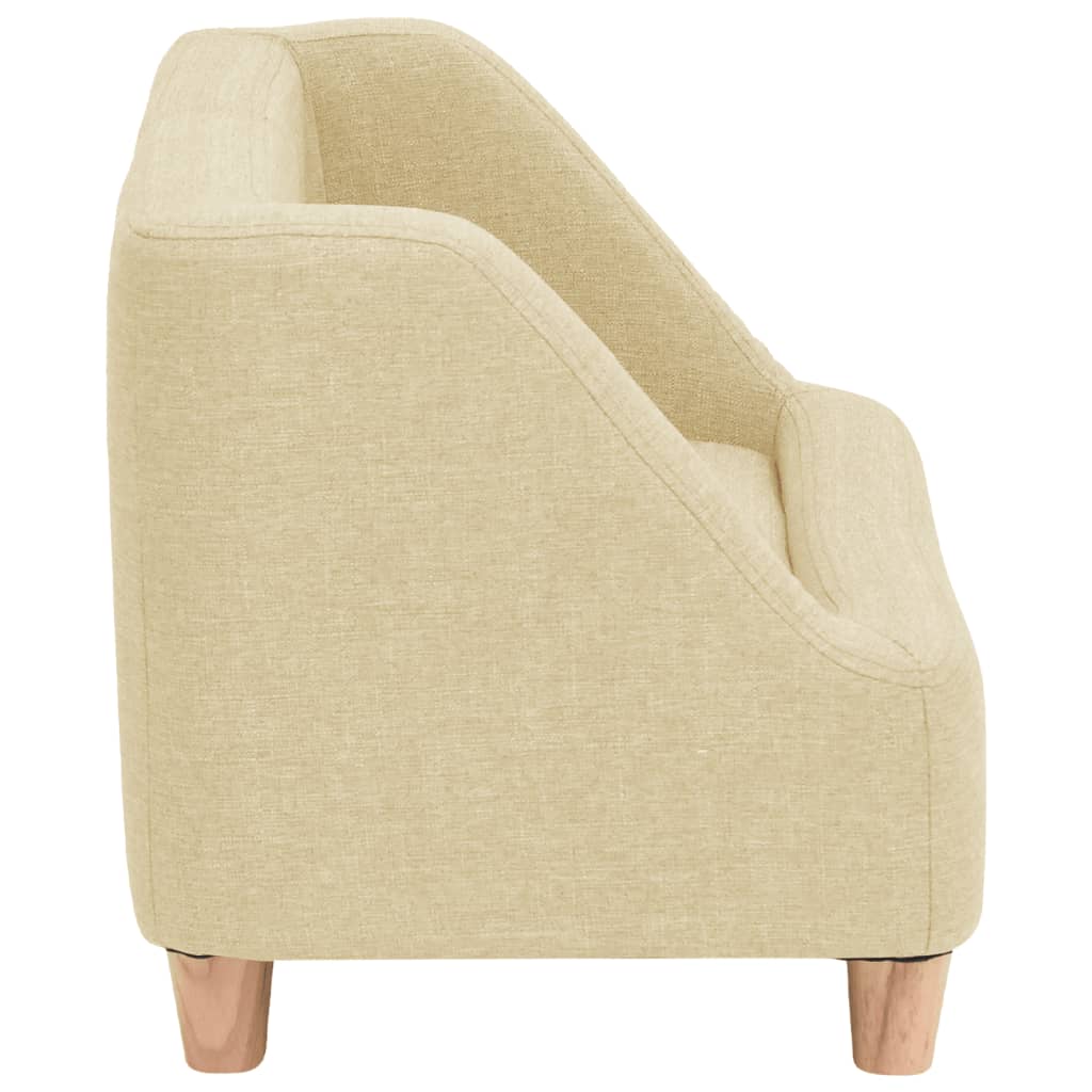 Koiran sohva kerma 60x37x39 cm pellava - Harrastajankoti.fi