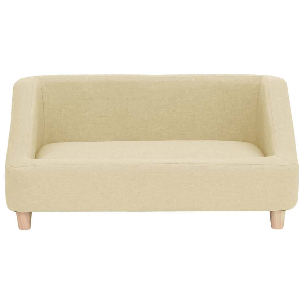 Koiran sohva kerma 85x50x39 cm pellava - Harrastajankoti.fi