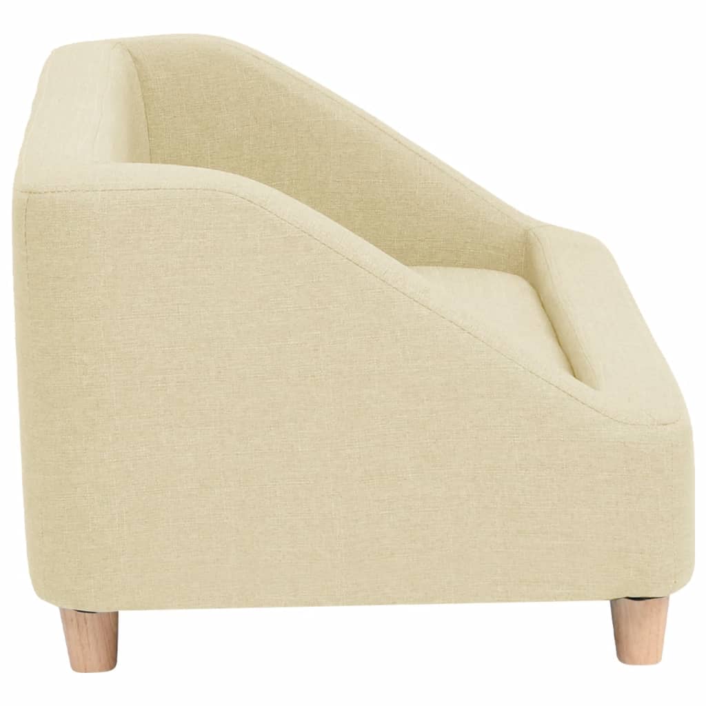 Koiran sohva kerma 85x50x39 cm pellava - Harrastajankoti.fi