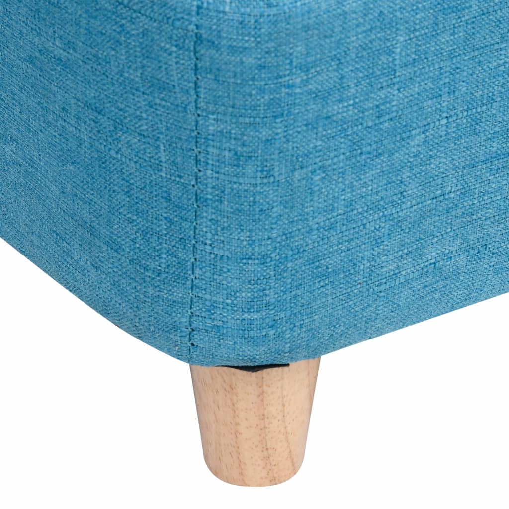 Koiran sohva turkoosi 85x50x39 cm pellava - Harrastajankoti.fi