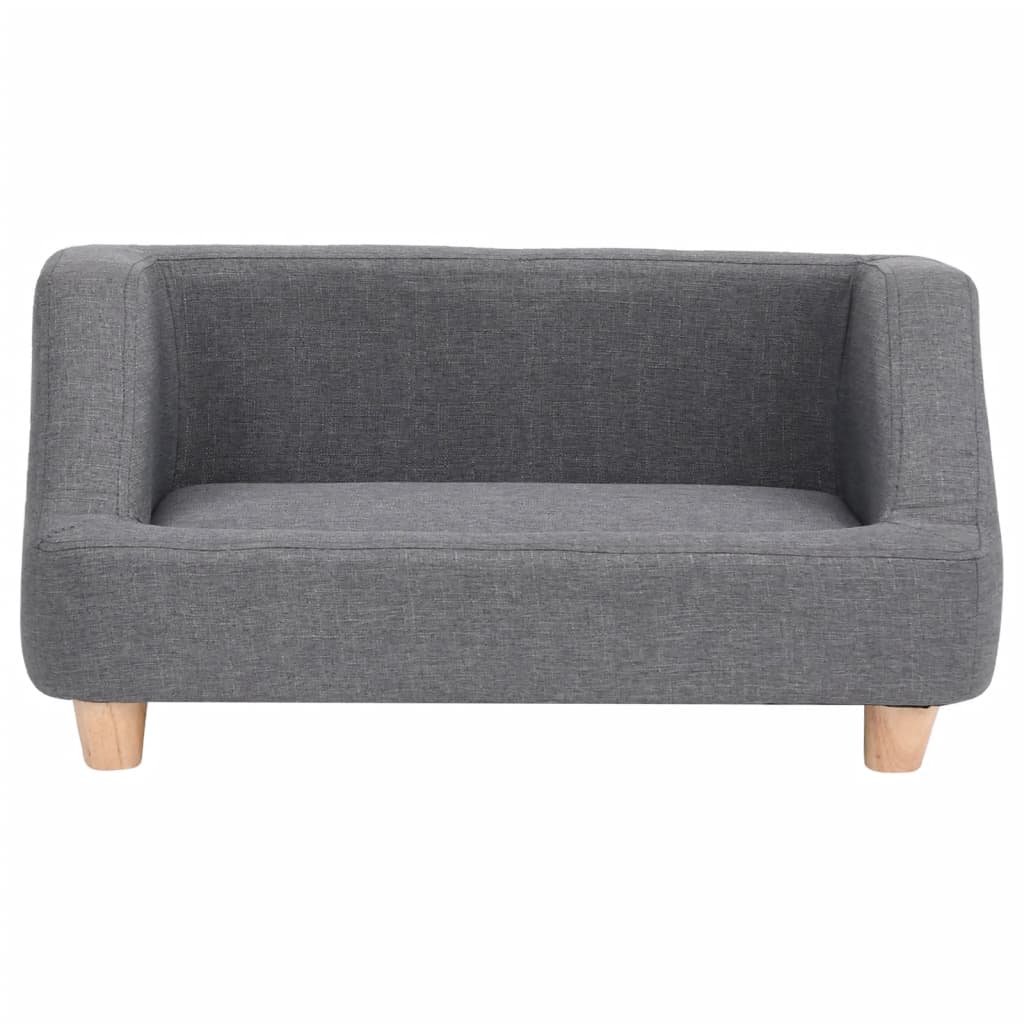 Koiran sohva harmaa 95x63x39 cm pellava - Harrastajankoti.fi