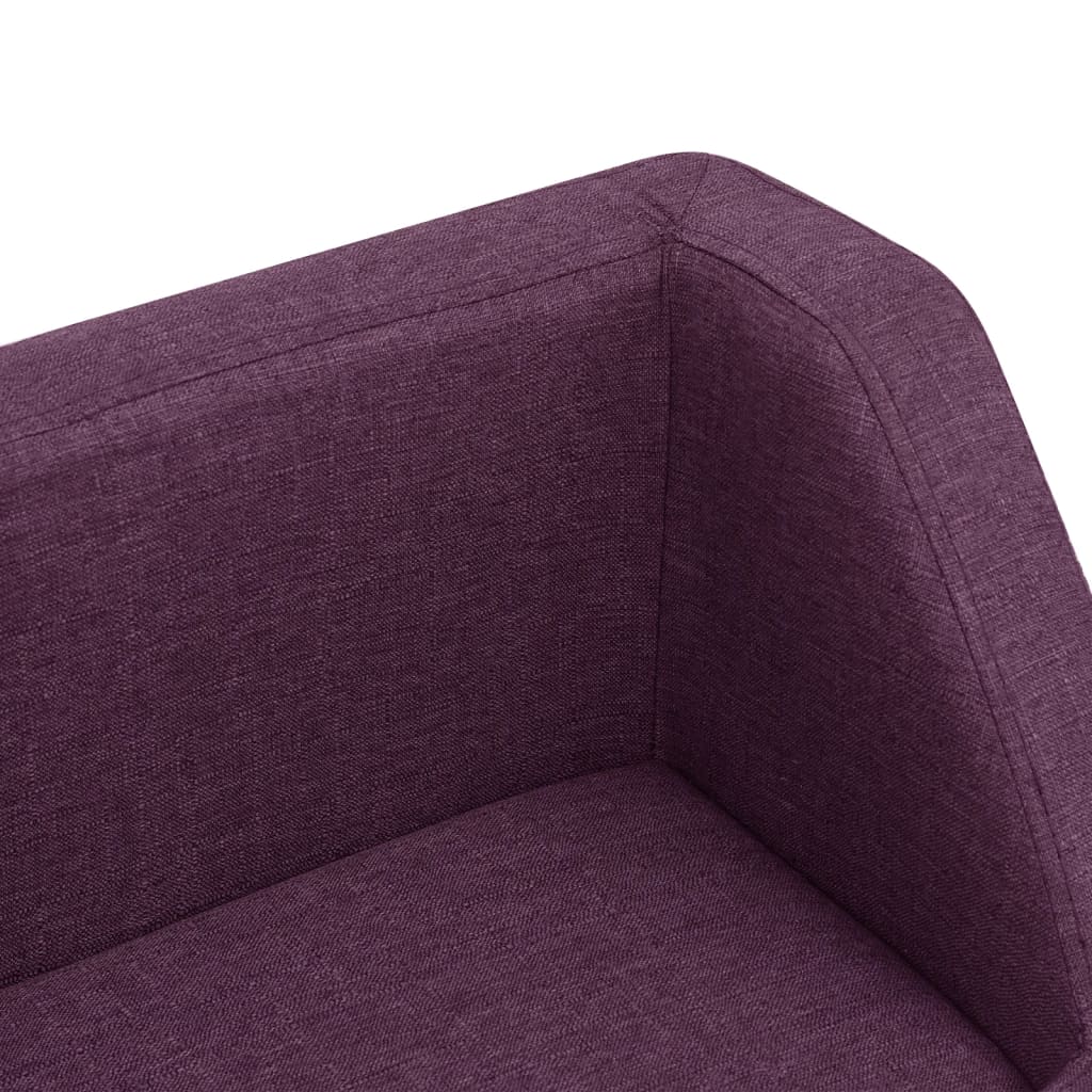 Koiran sohva viininpunainen 95x63x39 cm pellava - Harrastajankoti.fi