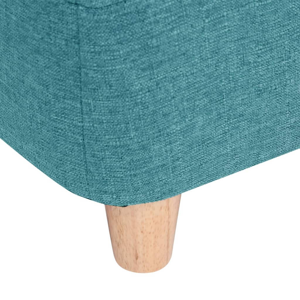 Koiran sohva turkoosi 95x63x39 cm pellava - Harrastajankoti.fi