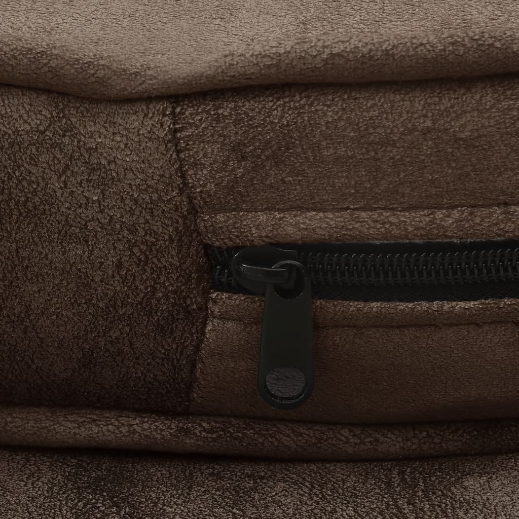 Koiran sohva ruskea 69x69x36 cm plyysi - Harrastajankoti.fi