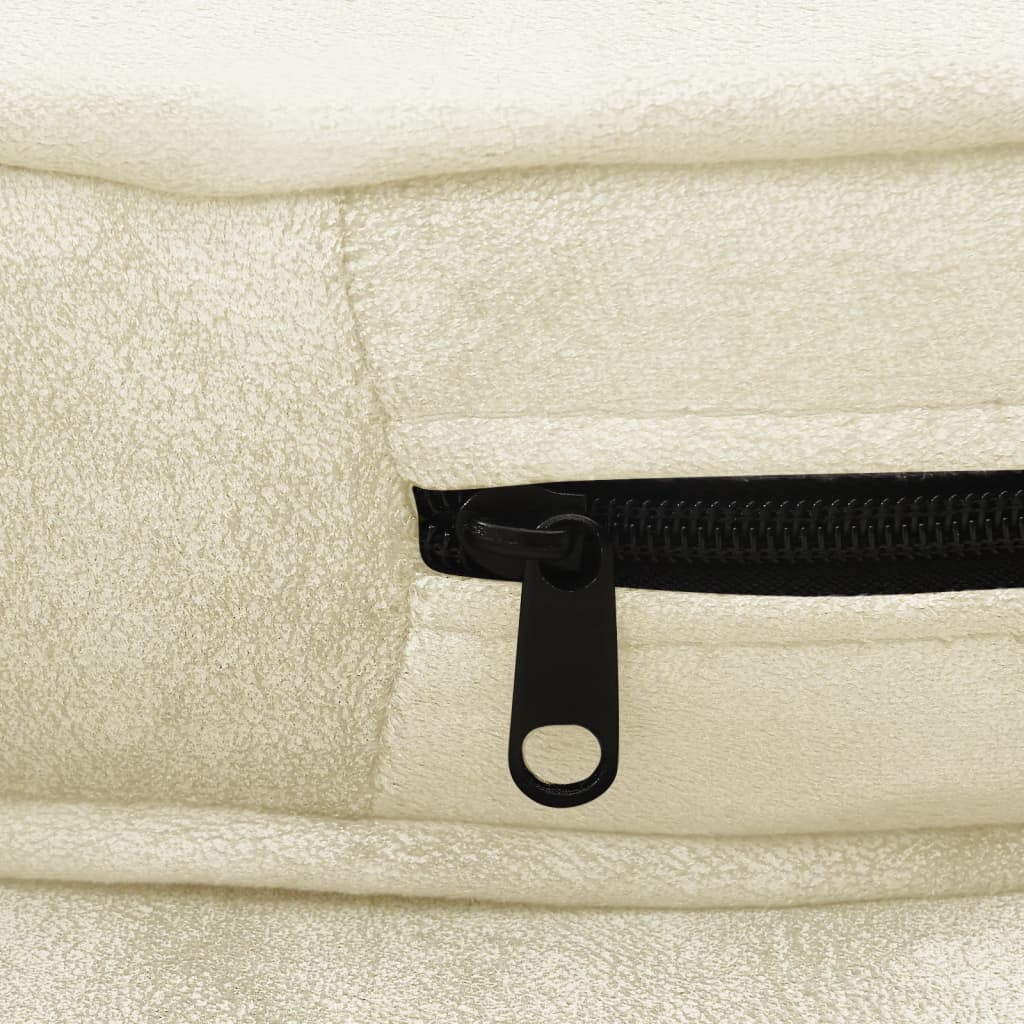 Koiran sohva kerma 69x69x36 cm plyysi - Harrastajankoti.fi