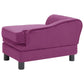 Koiran sohva viininpunainen 57x34x36 cm plyysi - Harrastajankoti.fi