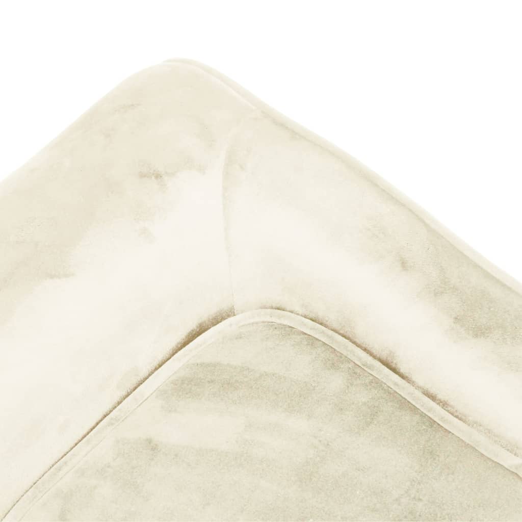 Koiran sohva kerma 57x34x36 cm plyysi - Harrastajankoti.fi