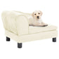Koiran sohva kerma 57x34x36 cm plyysi - Harrastajankoti.fi