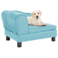 Koiran sohva turkoosi 57x34x36 cm plyysi - Harrastajankoti.fi