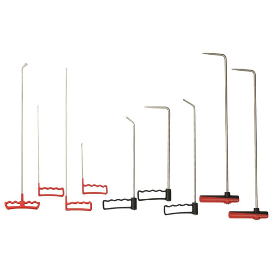 9-osainen Maaliton auto lommojen poistotankosarja teräs - Harrastajankoti.fi