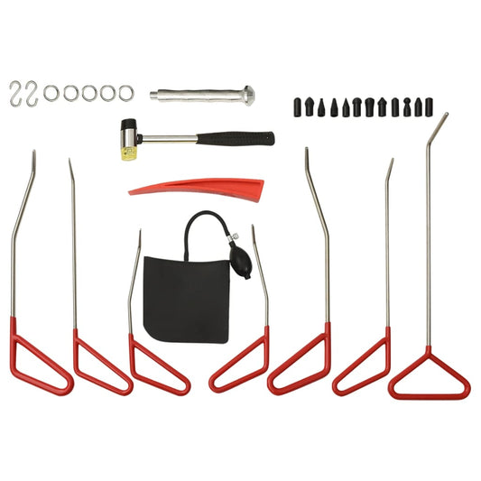 30-osainen Lommojen korjaussarja ruostumaton teräs - Harrastajankoti.fi