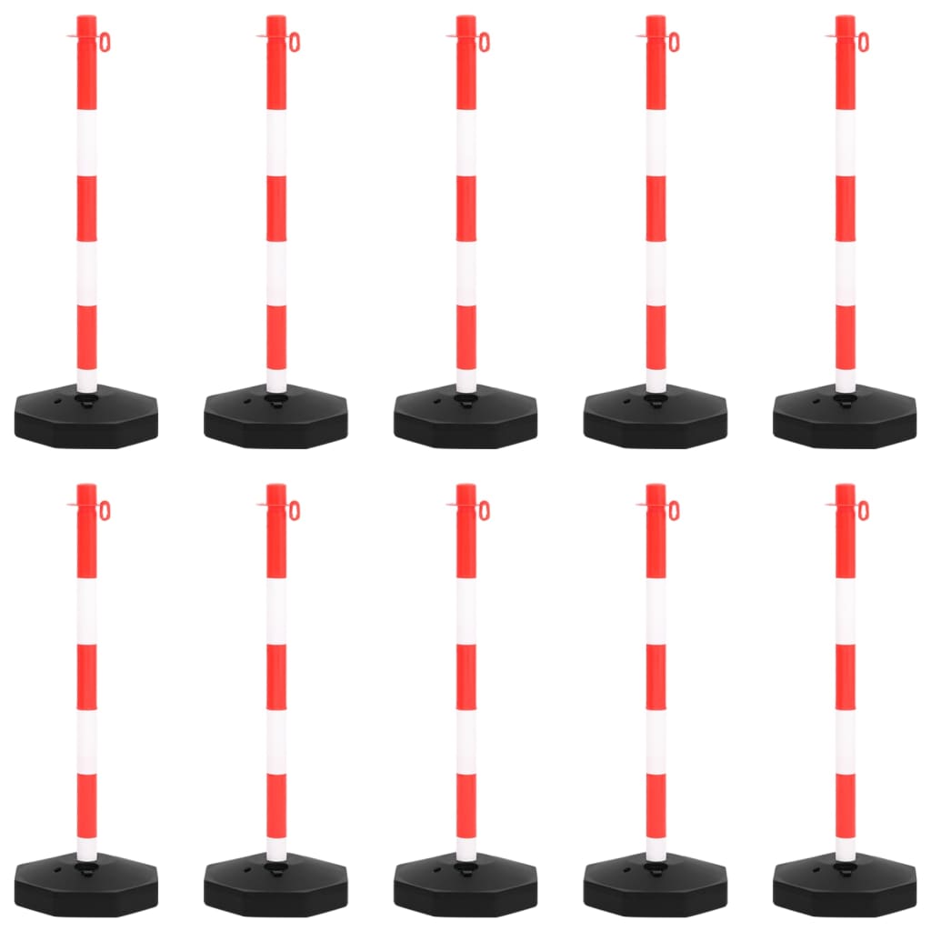Ketjutolppasarja 10 m muoviketjulla - Harrastajankoti.fi