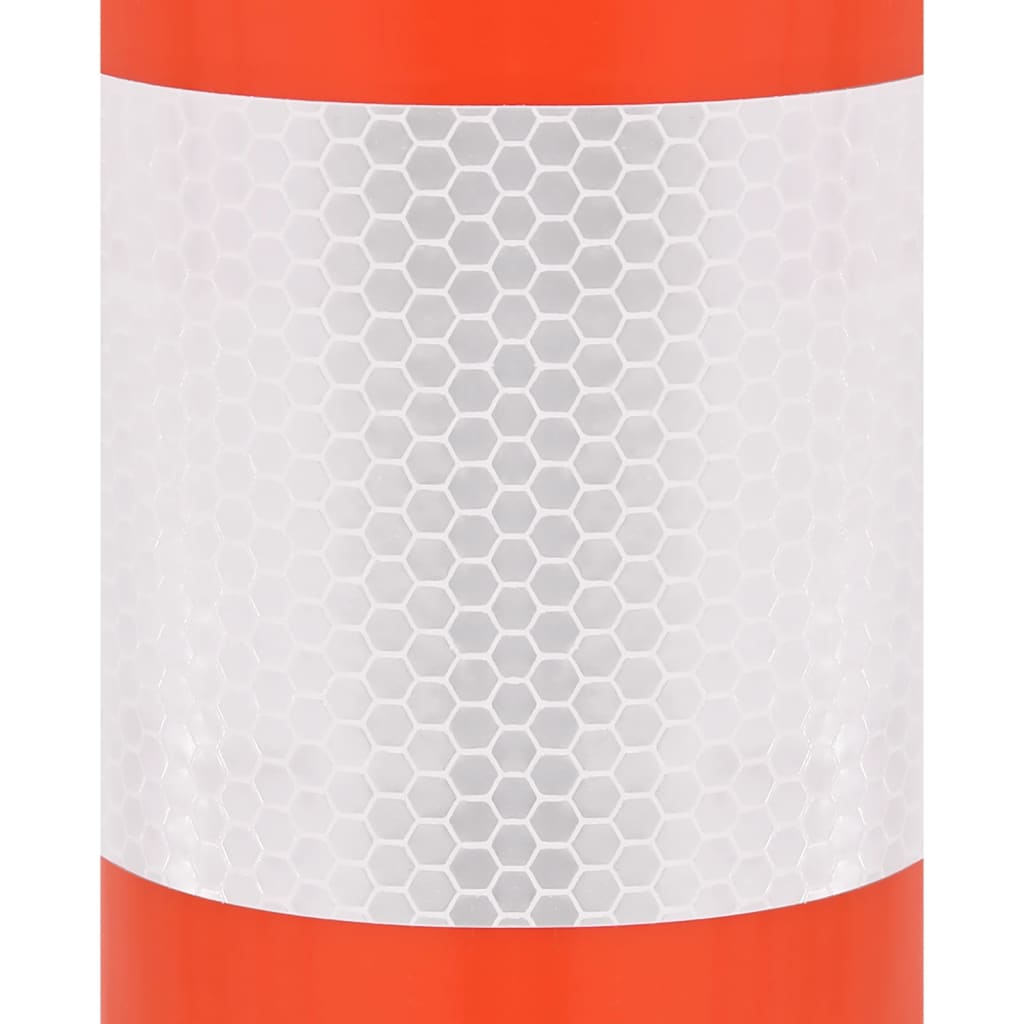 Liikenteenohjaustolpat 2 kpl ketjulla 75 cm PE - Harrastajankoti.fi