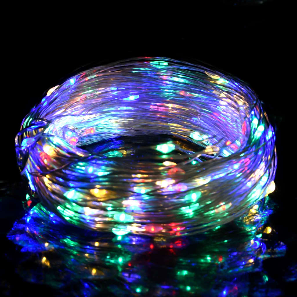 LED-valonauha 300 LED-valoa monivärinen 30 m - Harrastajankoti.fi