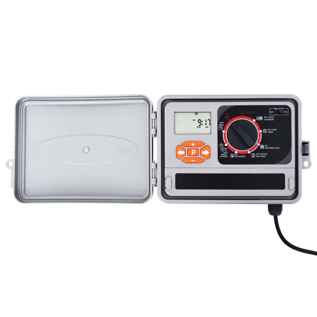 Puutarhan kastelujärjestelmän sadesensori ja solenoidiventtiili - Harrastajankoti.fi