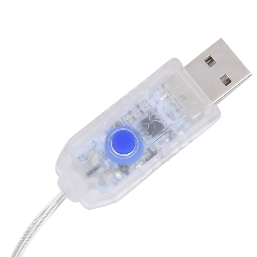 Poroperhe joulukoriste akryyli 160 LED-valoa sininen - Harrastajankoti.fi