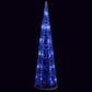 LED koristevalopyramidi sininen akryyli 60 cm - Harrastajankoti.fi