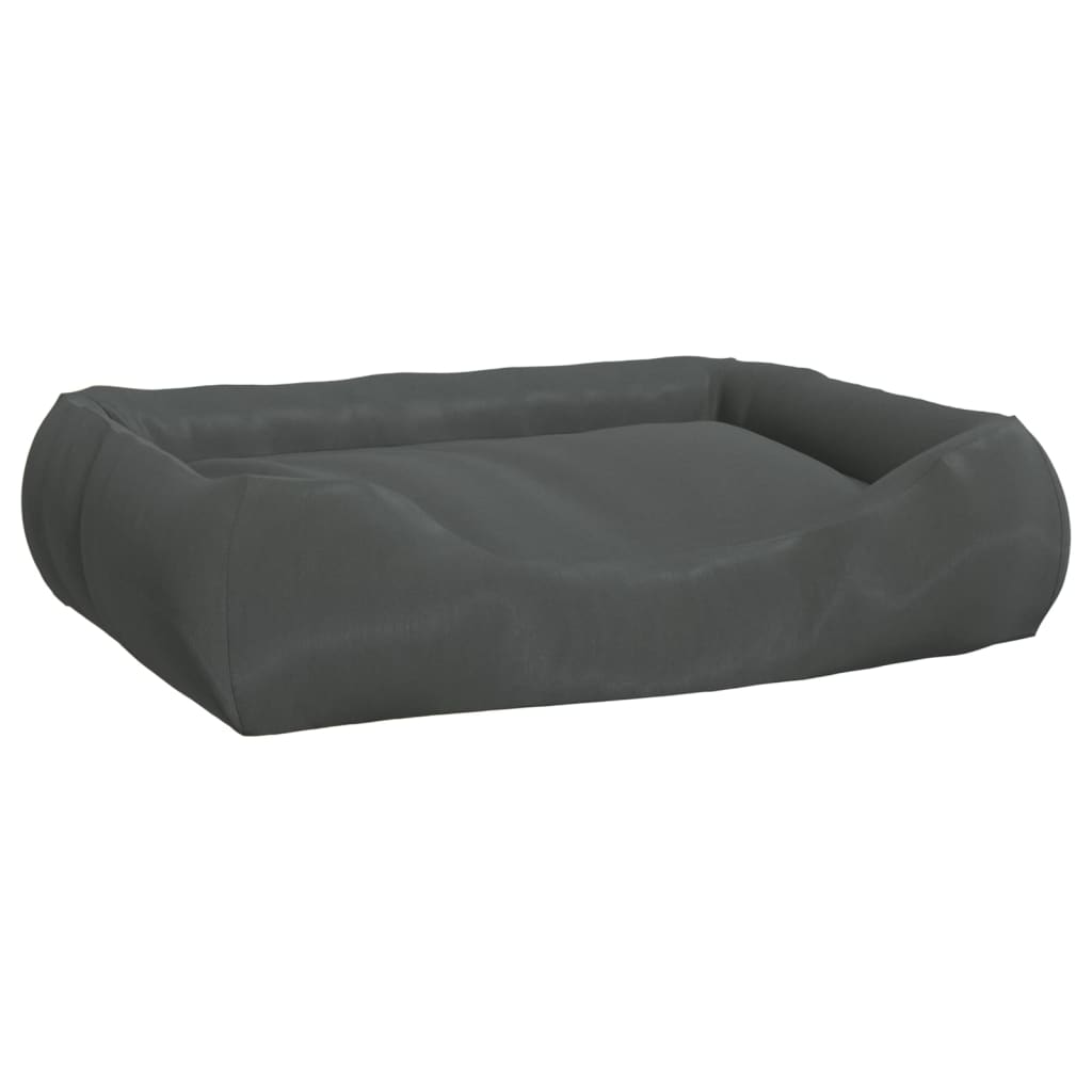 Koiran sänky tyynyillä tummanharmaa 75x58x18 cm Oxford kangas - Harrastajankoti.fi