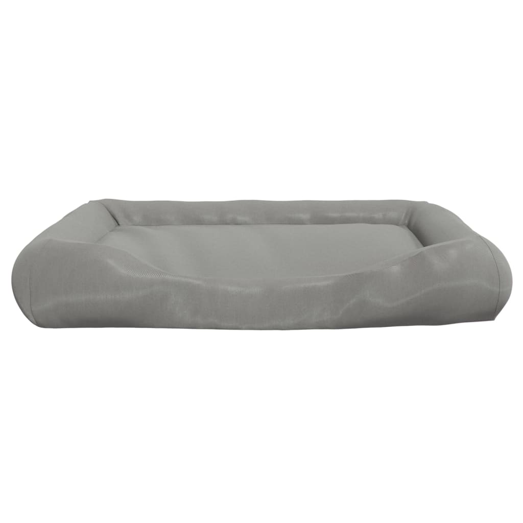 Koiran sänky tyynyillä harmaa 115x100x20 cm Oxford kangas - Harrastajankoti.fi