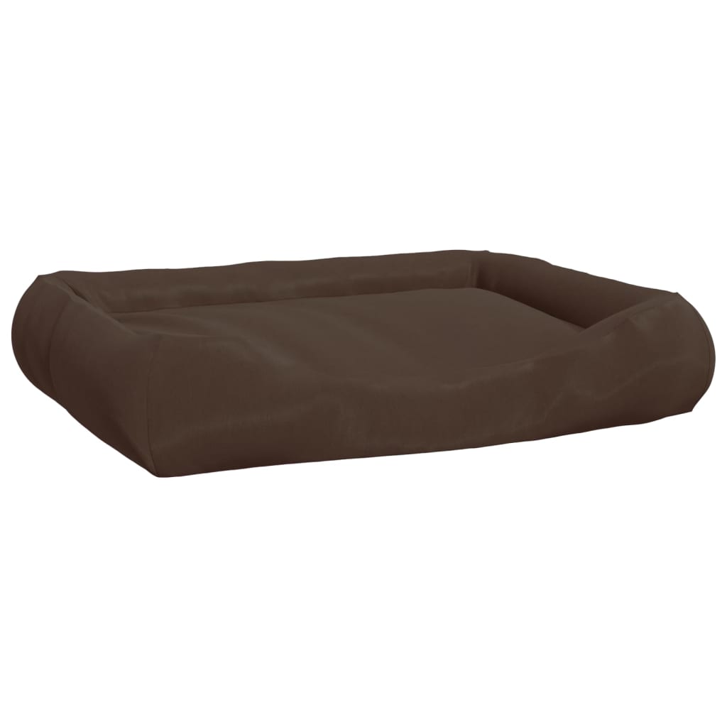 Koiran sänky tyynyillä ruskea 89x75x19 cm Oxford kangas - Harrastajankoti.fi